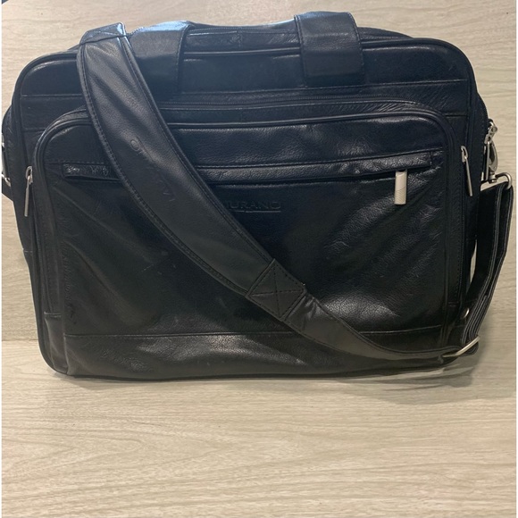 Murano Italian Leather Briefcase - Picture 1 of 11